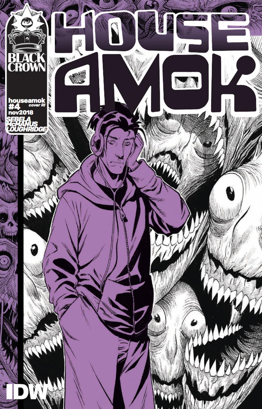 House Amok #4 Cover C Incentive Shawn McManus Variant Cover