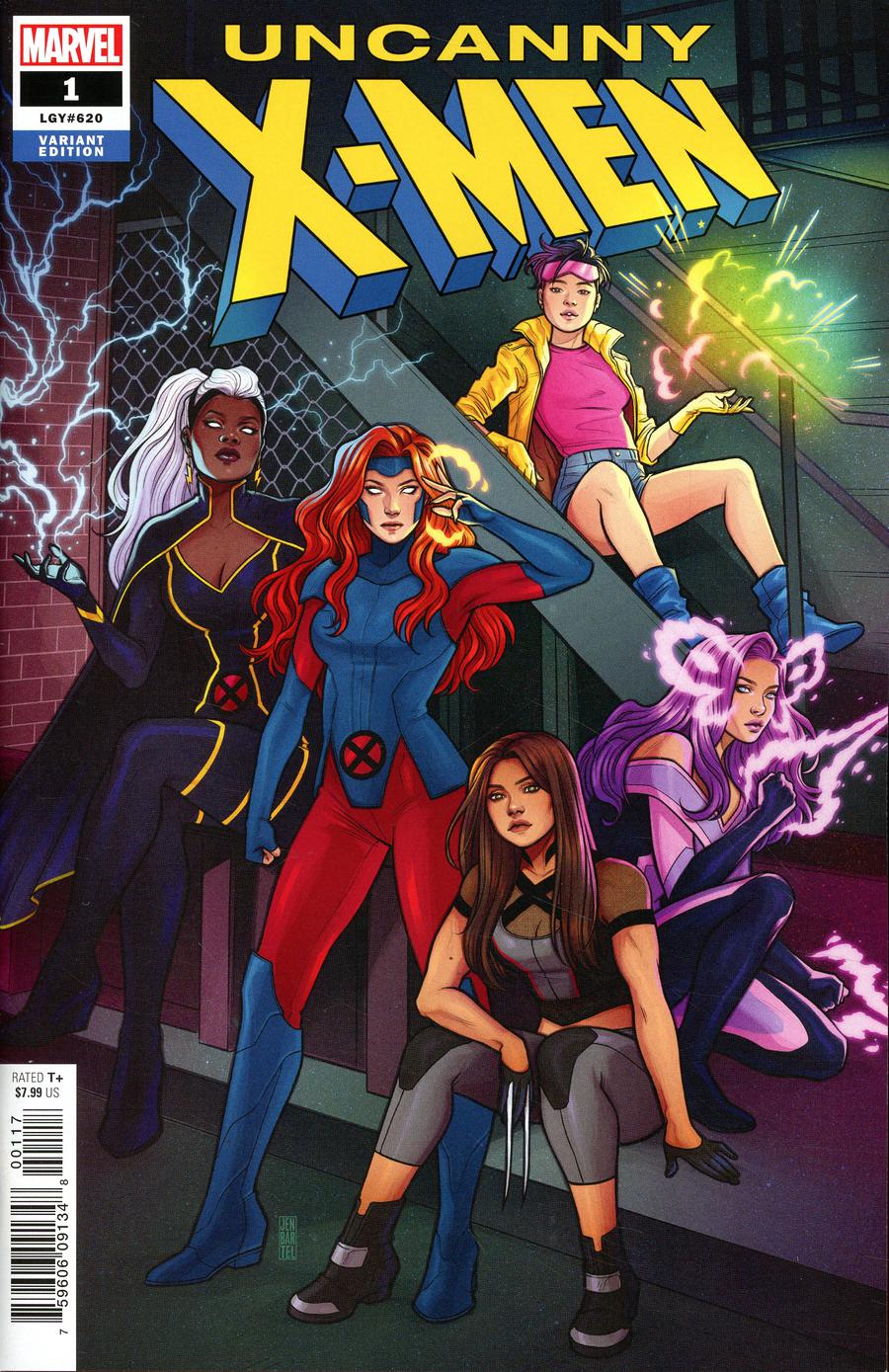 Uncanny X-Men Vol 5 #1 Cover M Incentive Jen Bartel Variant Cover