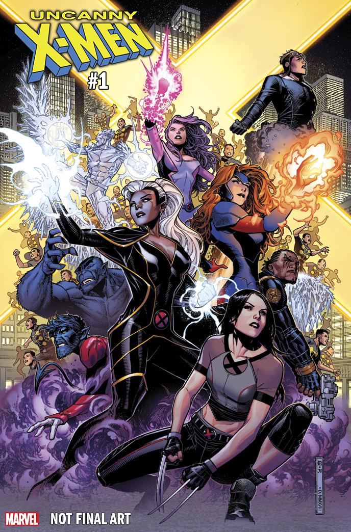 Uncanny X-Men Vol 5 #1 Cover N Incentive Jim Cheung Variant Cover