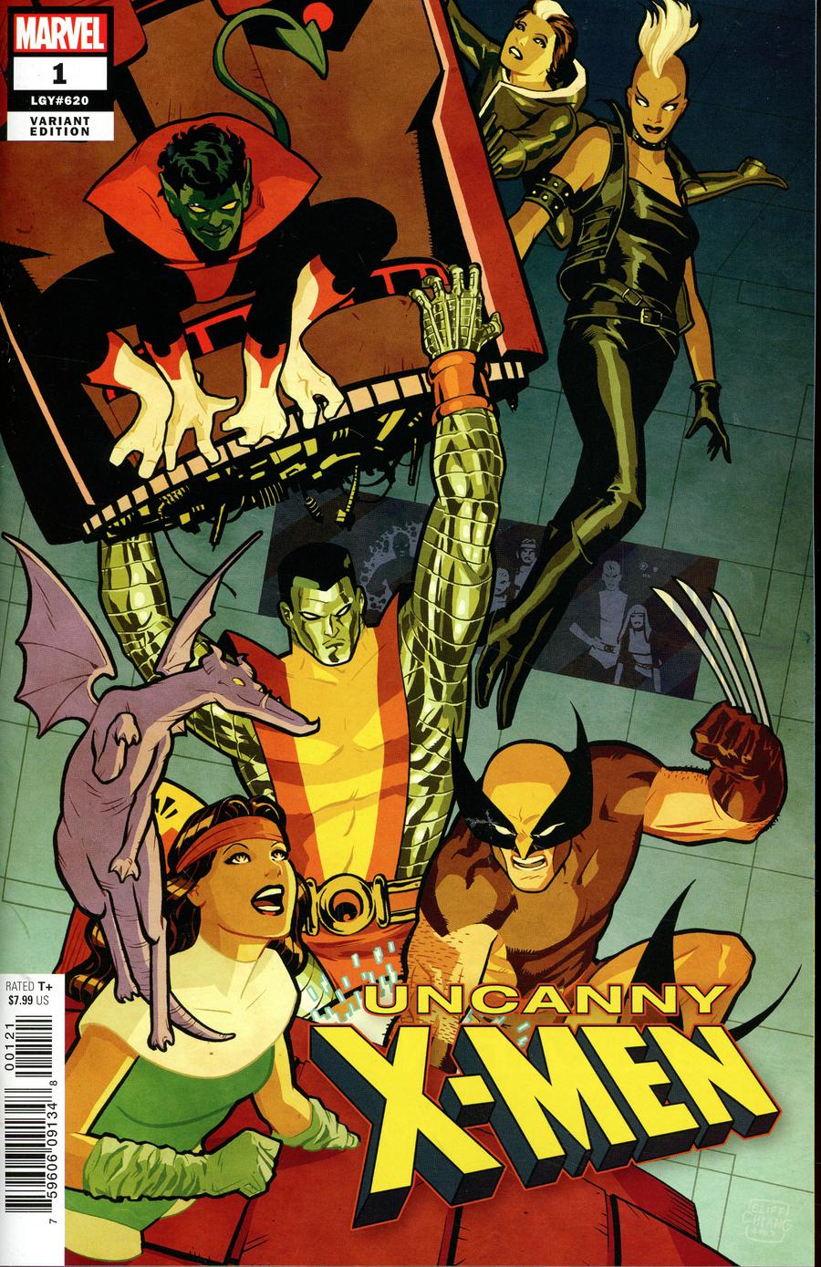 Uncanny X-Men Vol 5 #1 Cover K Incentive Cliff Chiang Variant Cover