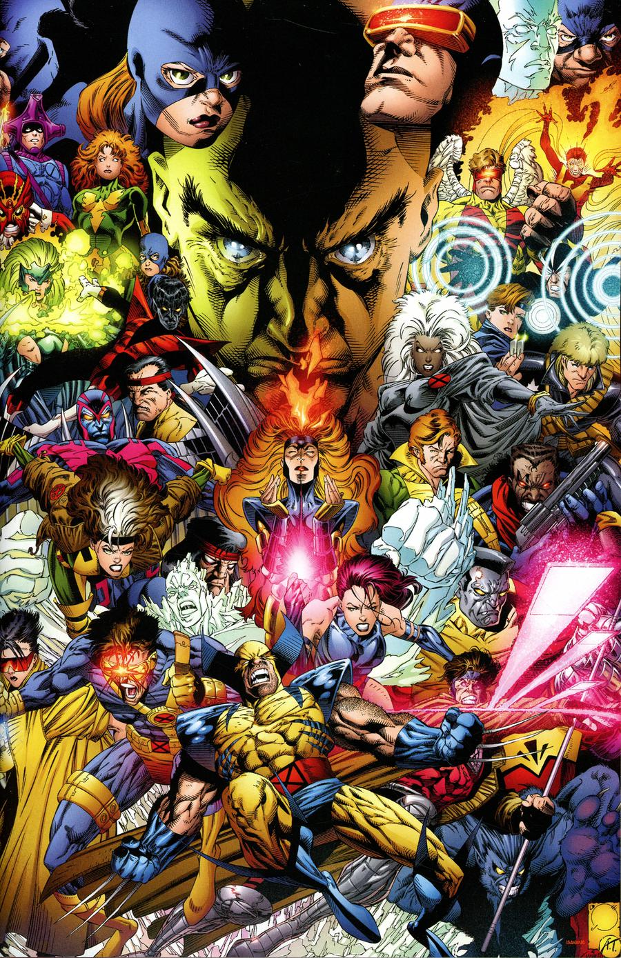 Uncanny X-Men Vol 5 #1 Cover Q Incentive Joe Quesada Hidden Gem Color Variant Cover