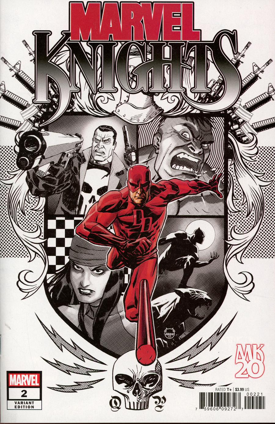 Marvel Knights 20th #2 Cover D Incentive Dave Johnson Variant Cover