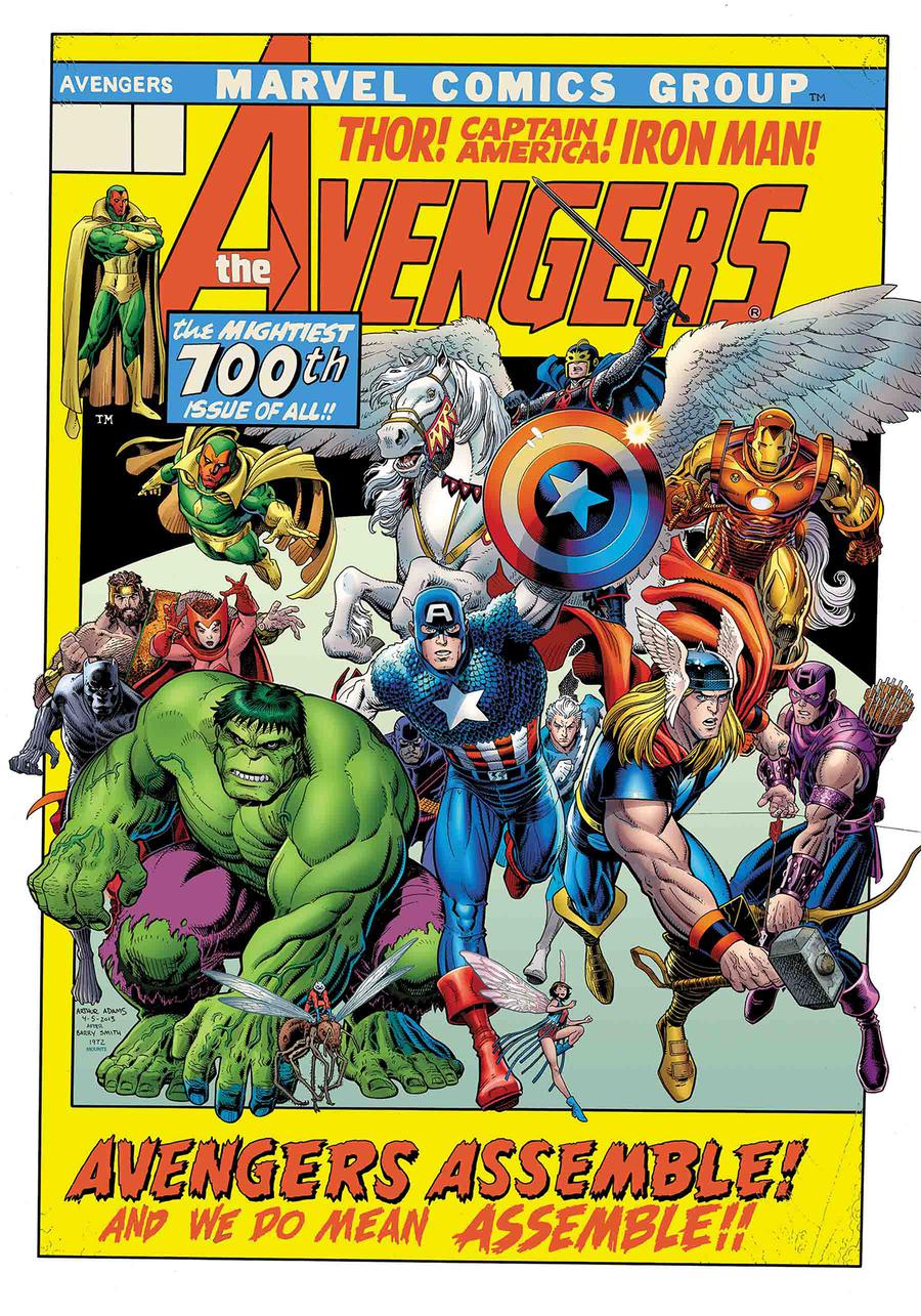 Avengers Vol 7 #10 Cover I Incentive Arthur Adams Variant Cover (#700)