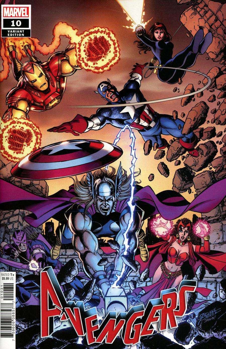 Avengers Vol 7 #10 Cover J Incentive George Perez Variant Cover (#700)