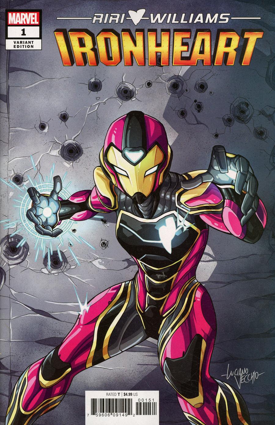 Ironheart #1 Cover D Incentive Luciano Vecchio Variant Cover