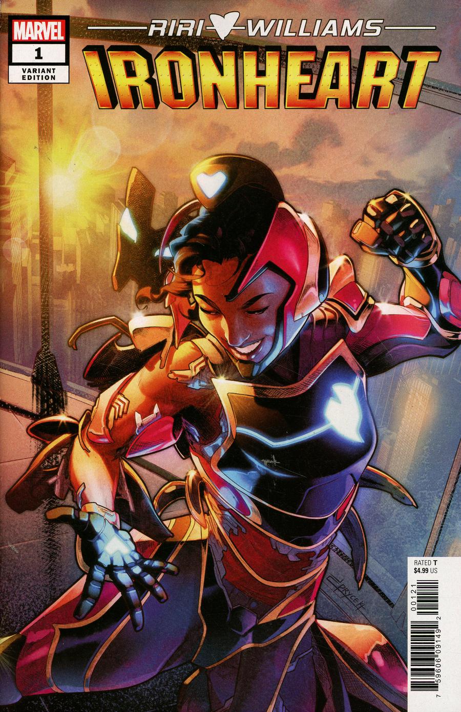 Ironheart #1 Cover E Incentive Jamal Campbell Variant Cover