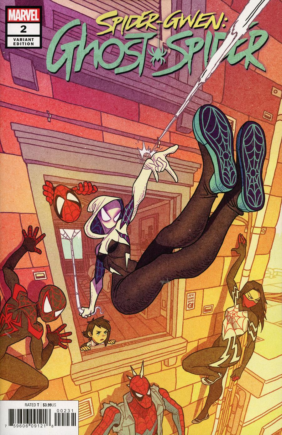 Spider-Gwen Ghost-Spider #2 Cover C Incentive Afu Chan Variant Cover