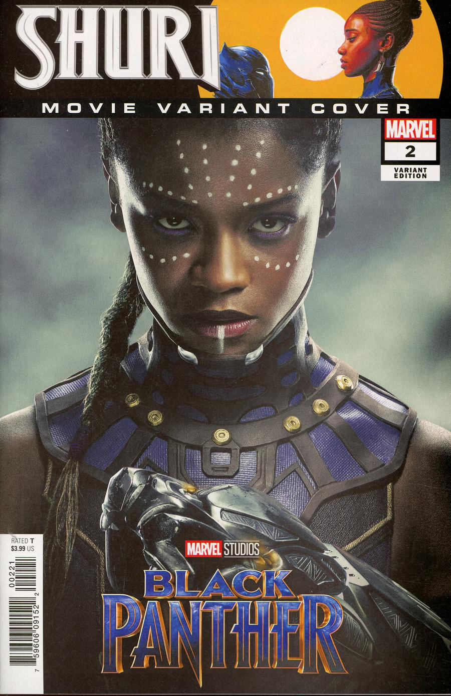 Shuri #2 Cover B Incentive Movie Variant Cover