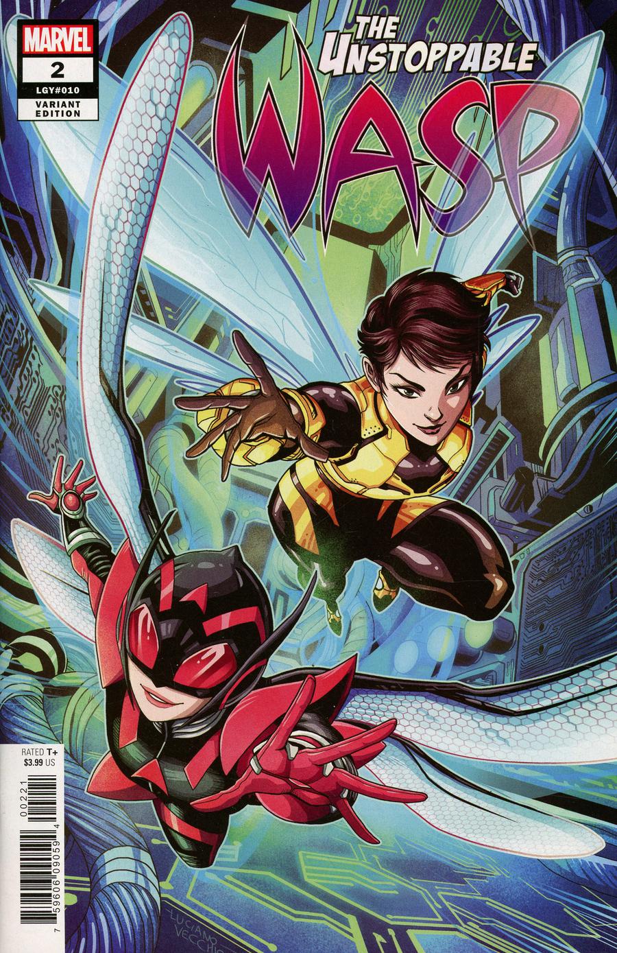 Unstoppable Wasp Vol 2 #2 Cover B Incentive Luciano Vecchio Variant Cover
