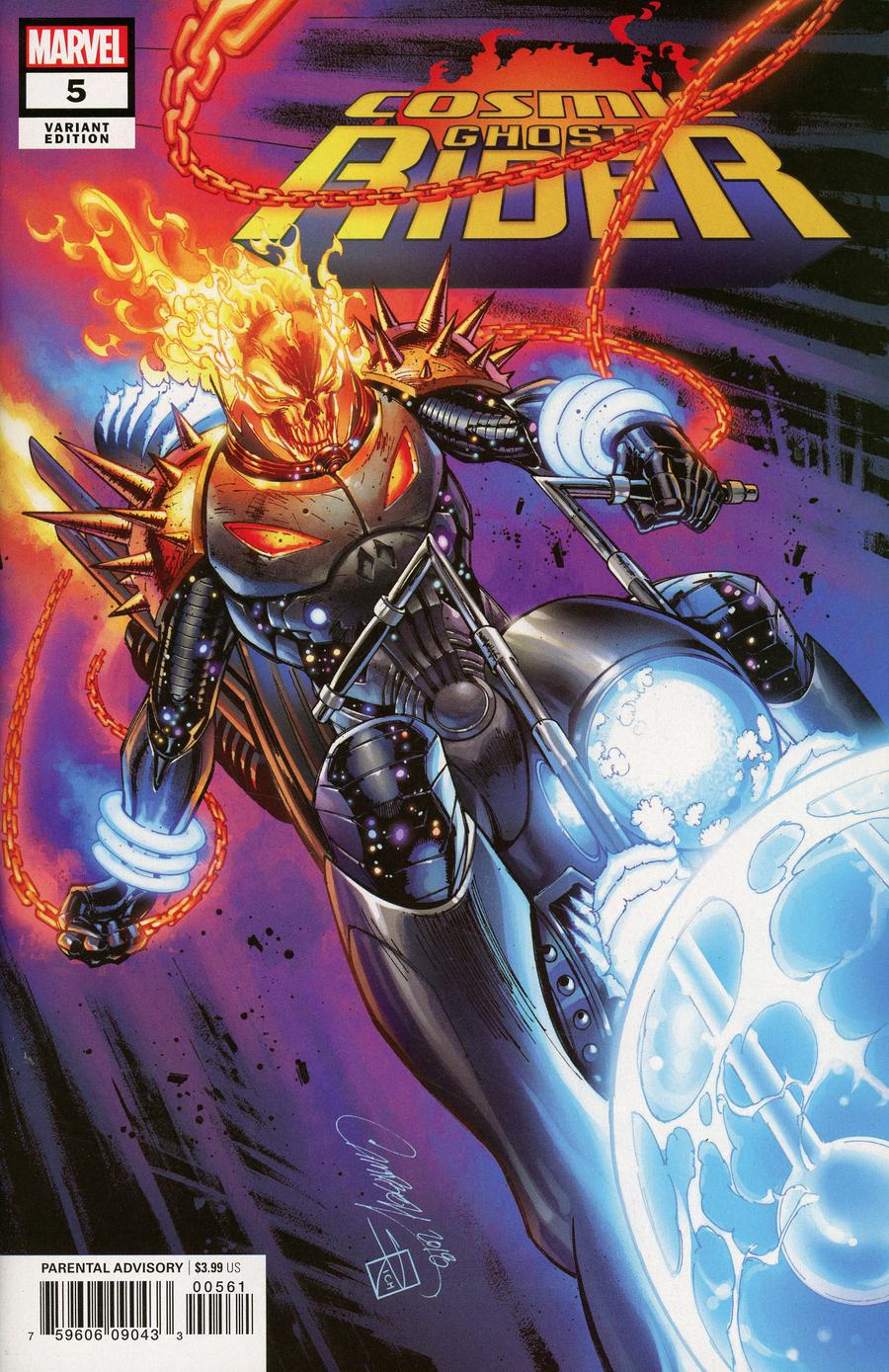 Cosmic Ghost Rider #5 Cover E Incentive J Scott Campbell Variant Cover