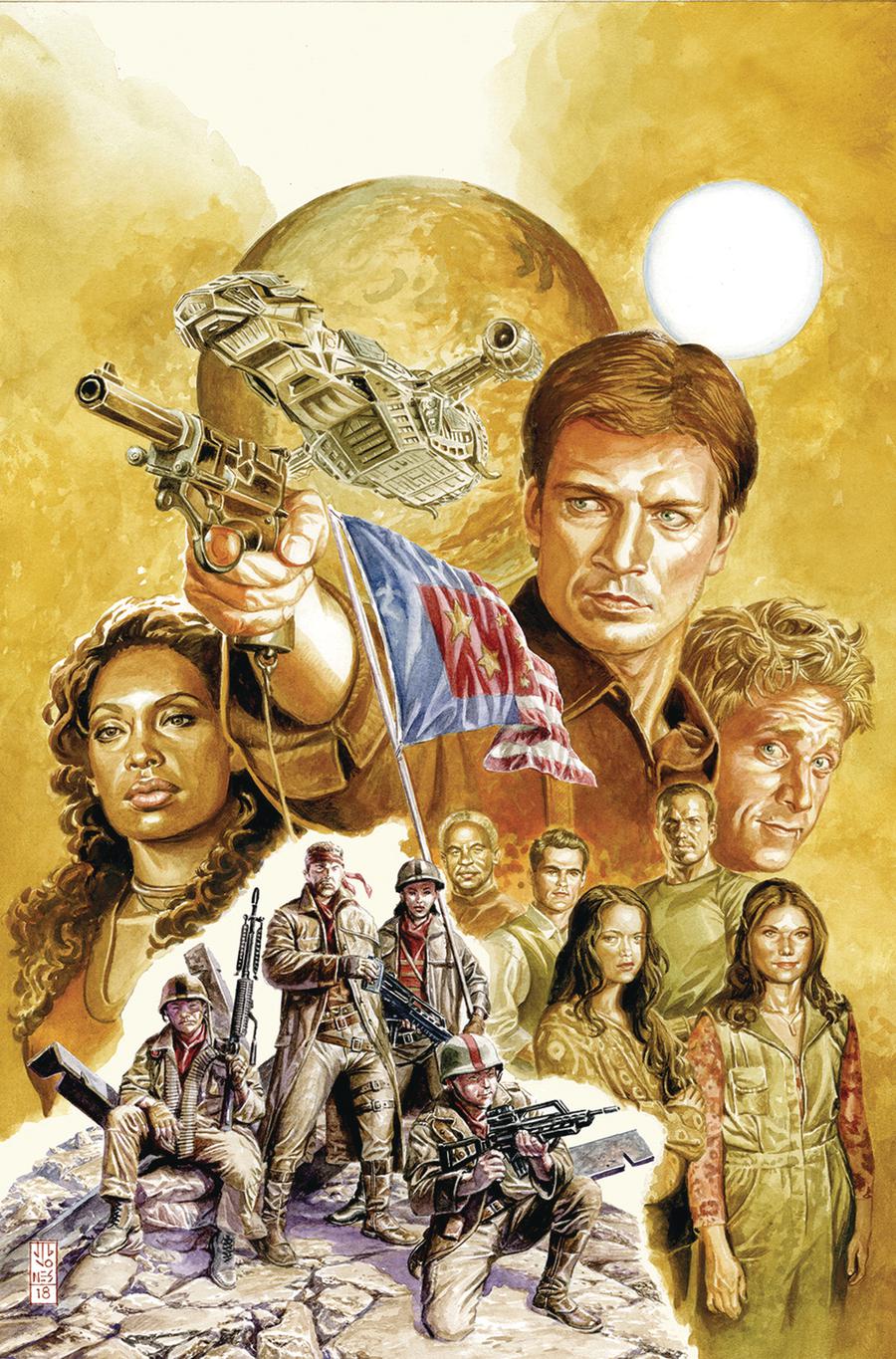 Firefly #1 Cover E Incentive JG Jones Virgin Variant Cover