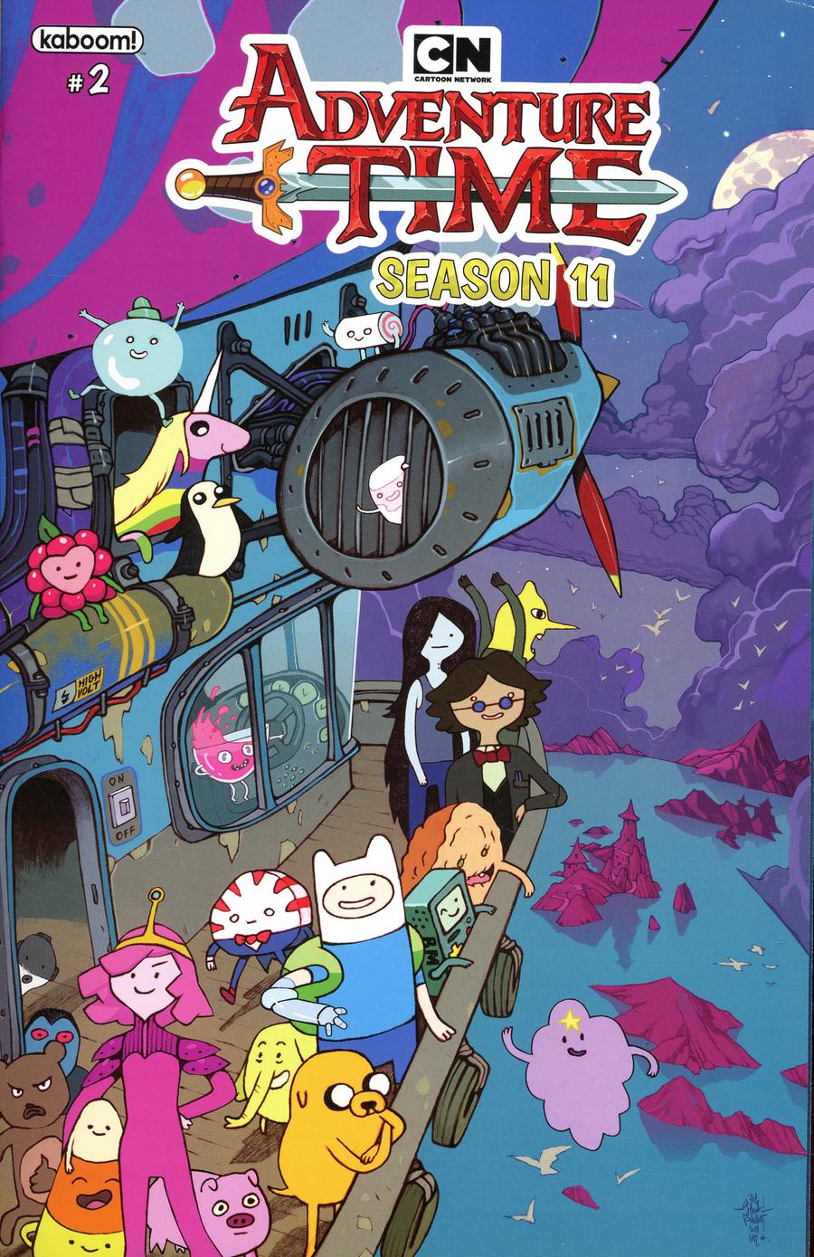 Adventure Time Season 11 #2 Cover C Incentive Jakub Rebelka Virgin Variant Cover