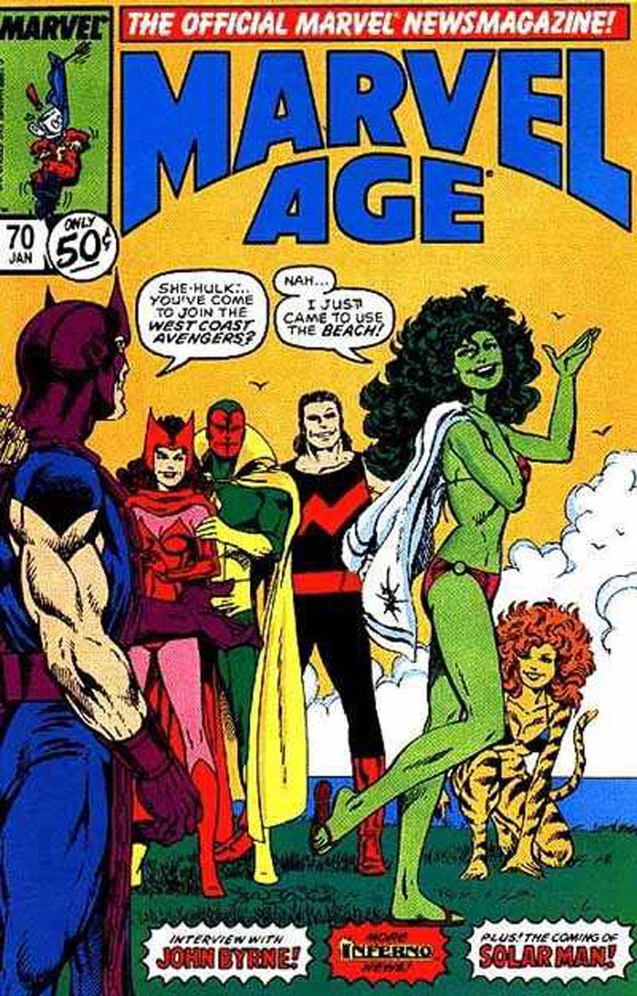 Marvel Age #70