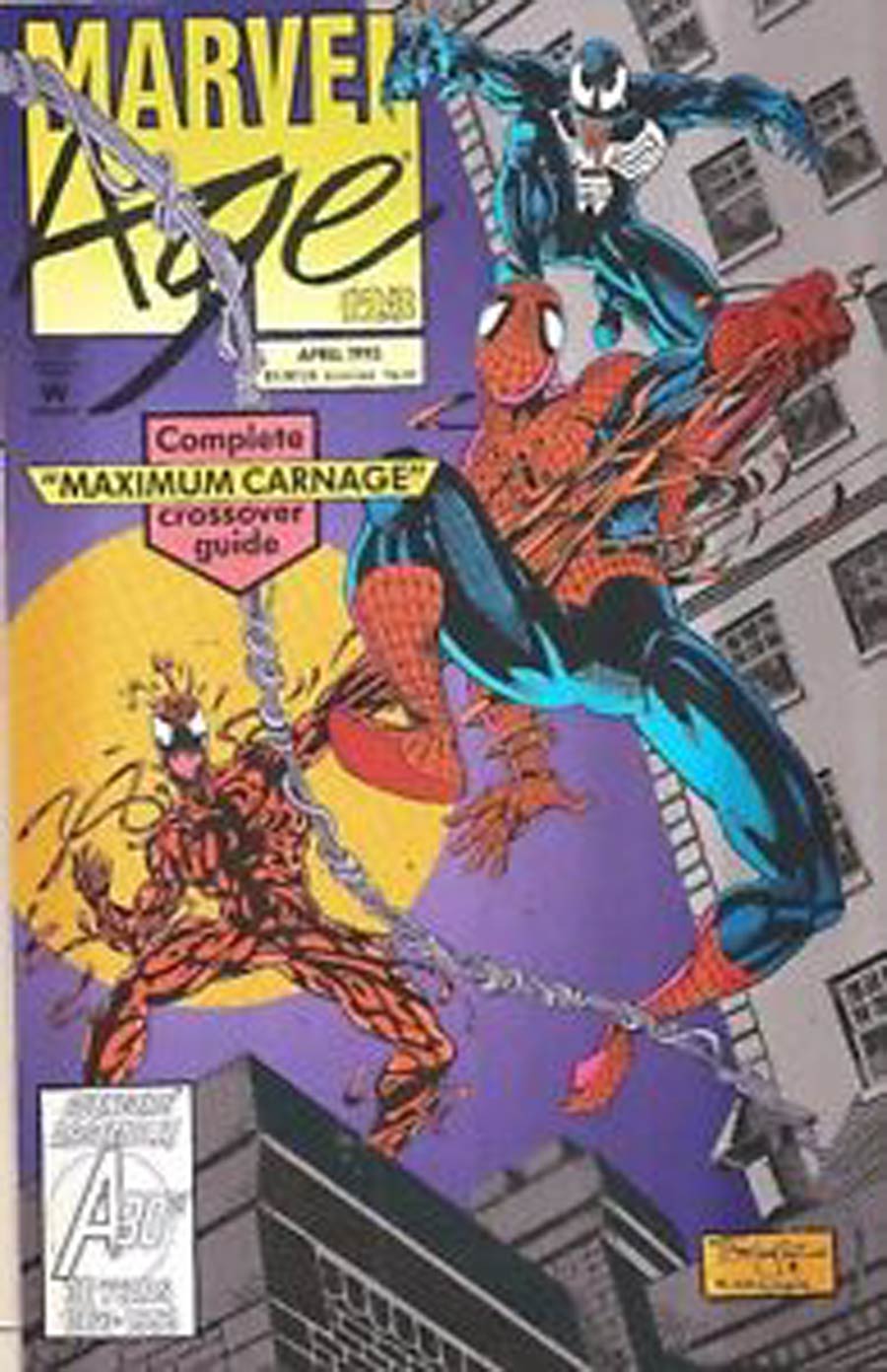 Marvel Age #123 Cover B Venom
