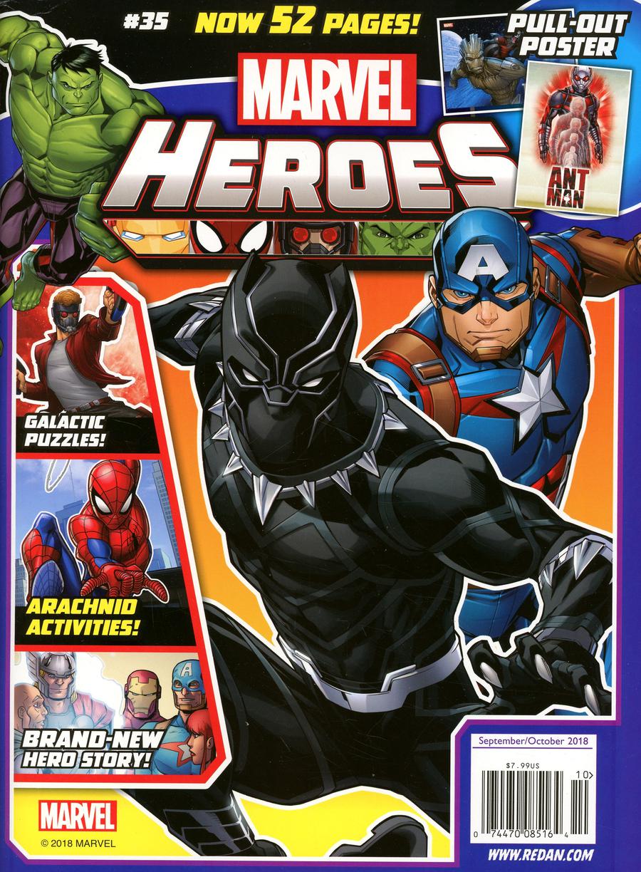 Marvel Super-Heroes Magazine #35 September / October 2018