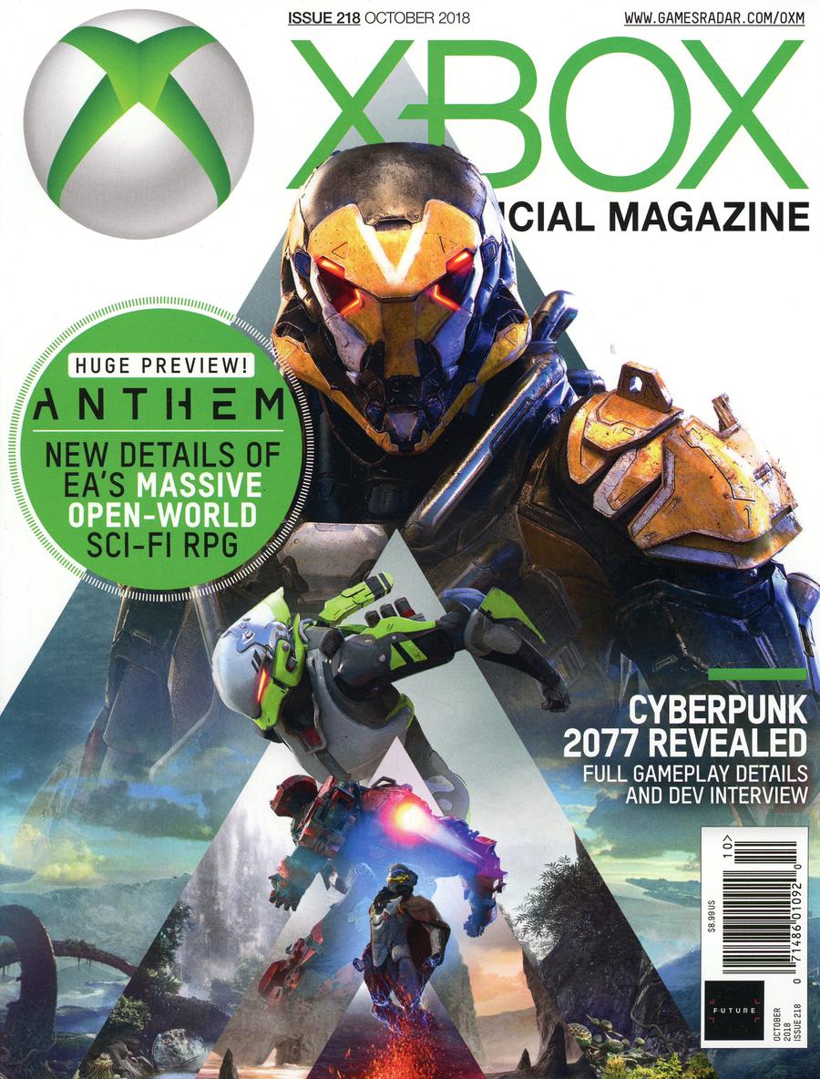Official XBox Magazine #218 October 2018
