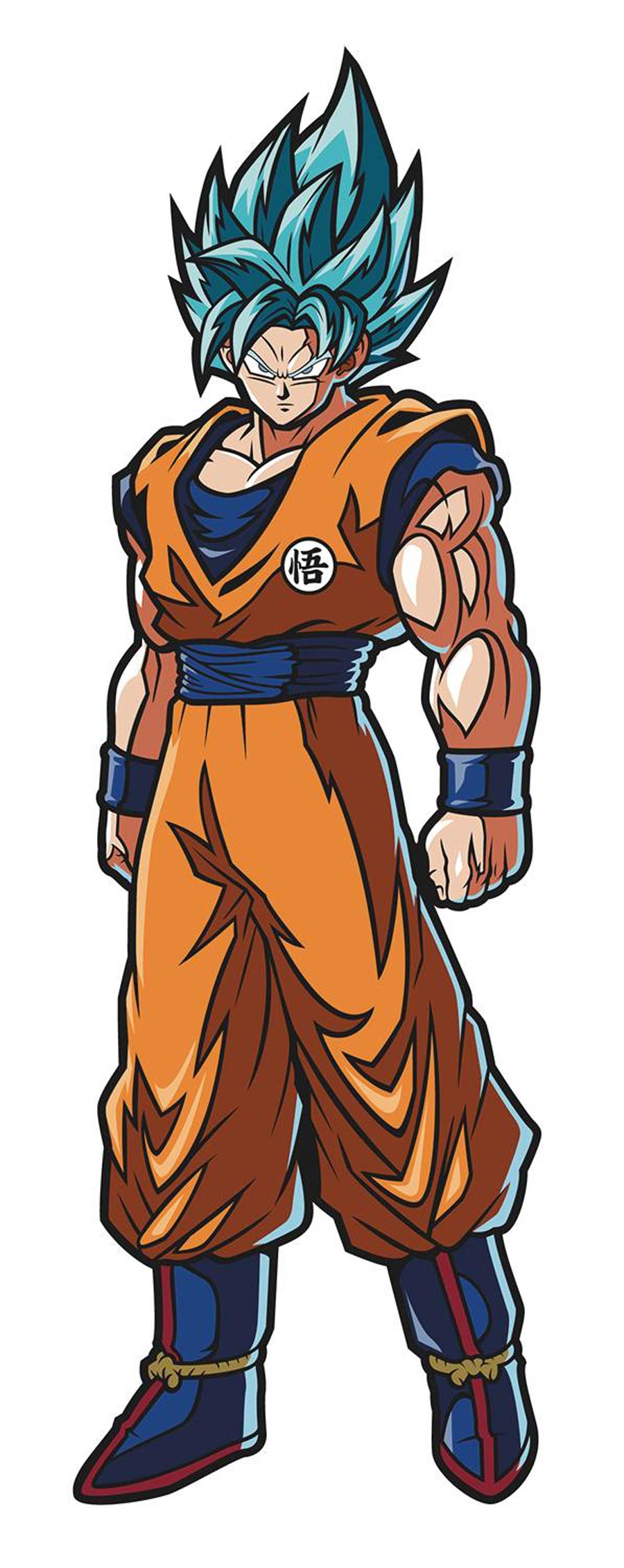 Dragon Ball Super Saiyan Blue Goku FigPin