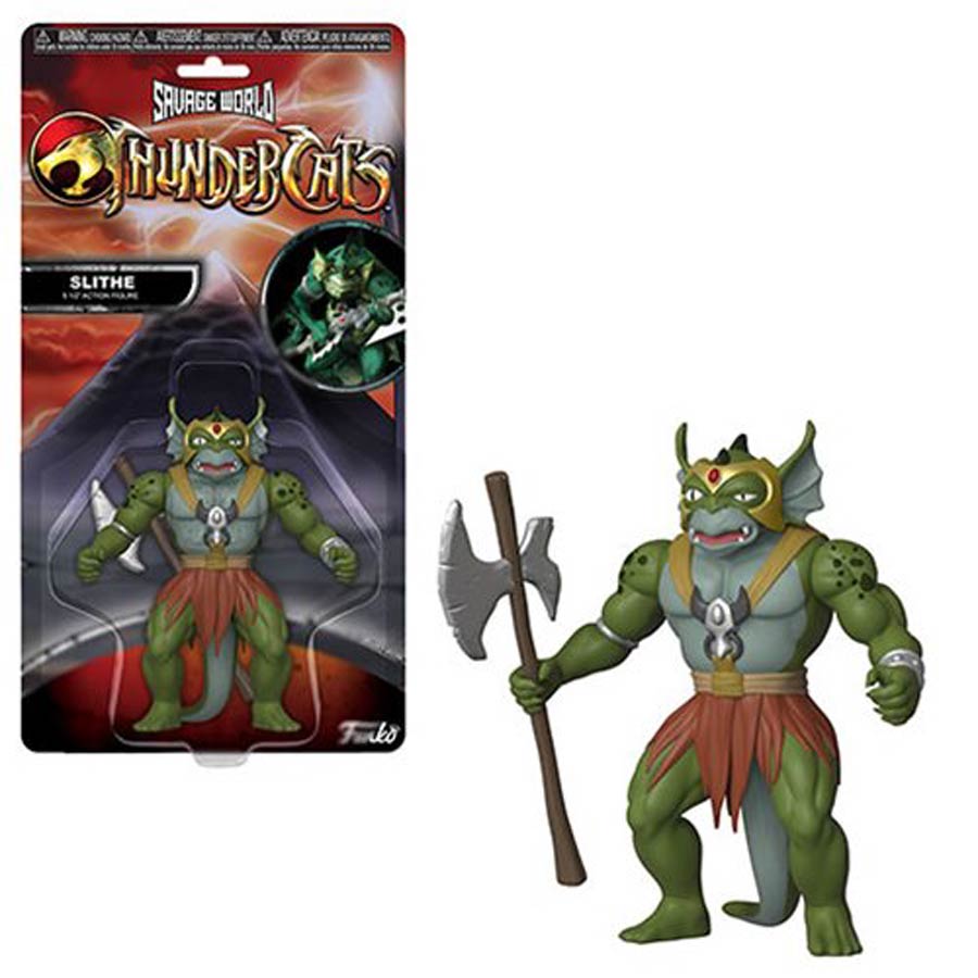 Savage World Thundercats Slithe Action Figure