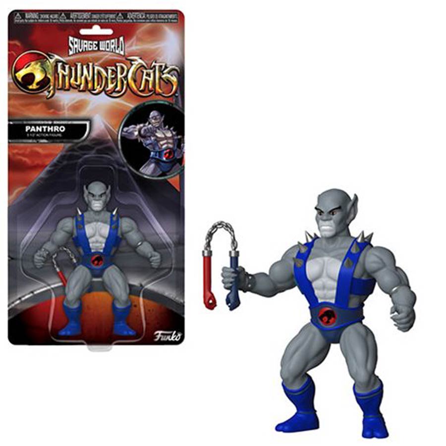 Savage World Thundercats Panthro Action Figure