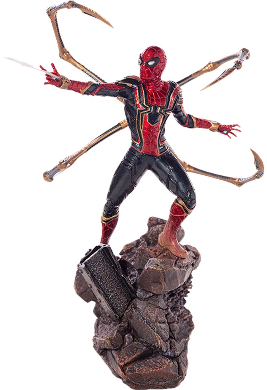 Iron Spider-Man Avengers Infinity War Art Scale 1/10 Scale Battle Diorama Series Statue