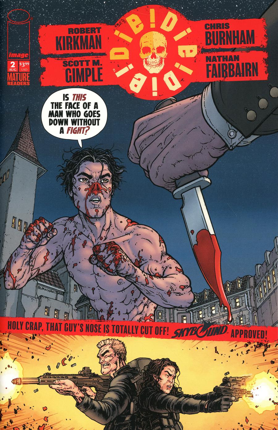 Die Die Die #2 Cover C Without A Fight