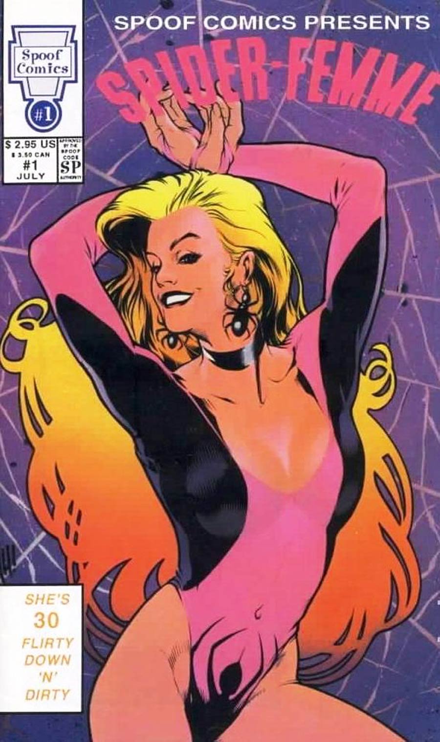 Spoof Comics Presents #1 Cover B Black And White Edition