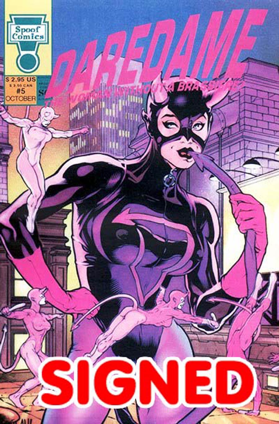 Spoof Comics Presents #5 Cover B Signed Edition