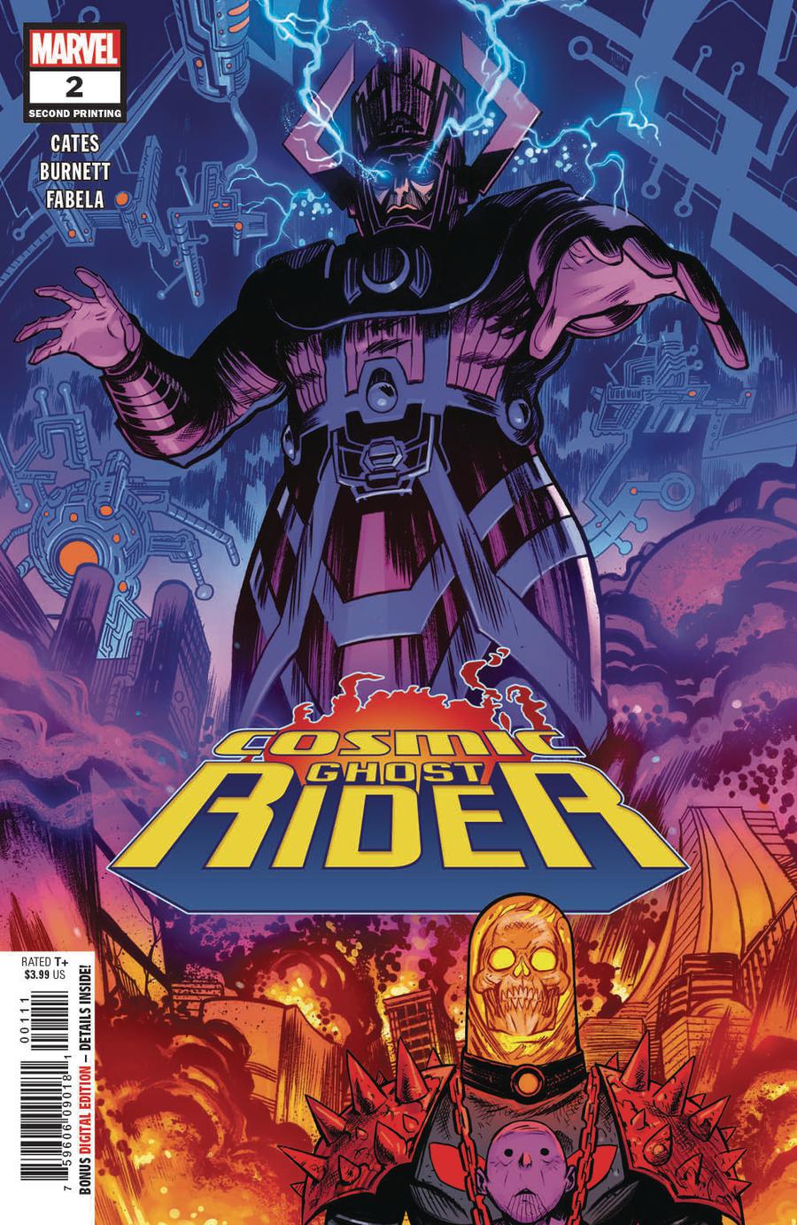 Cosmic Ghost Rider #2 Cover D 2nd Ptg Variant Dylan Burnett Cover