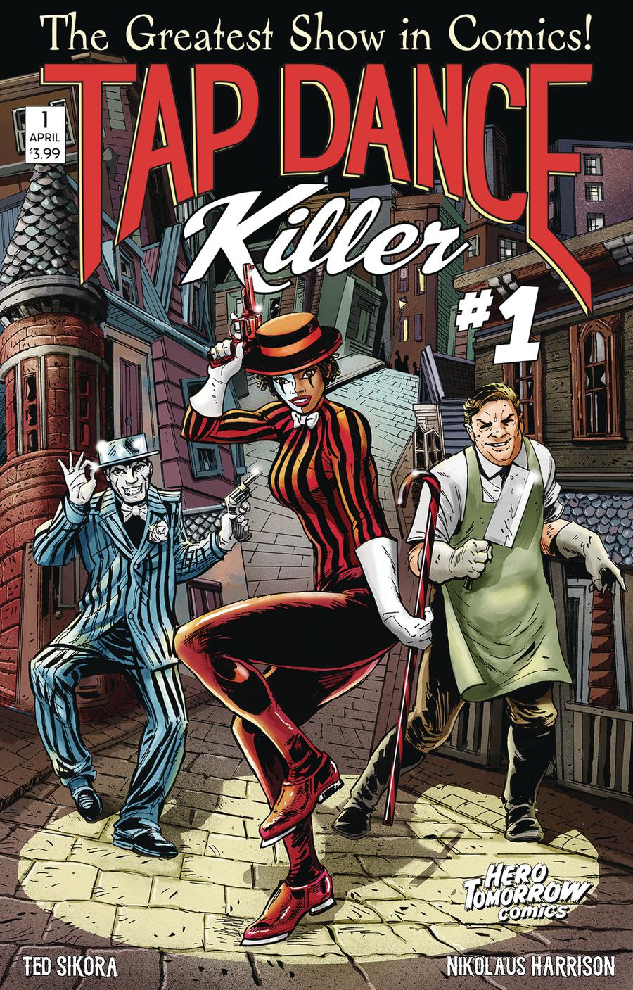 Tap Dance Killer #1 Cover B Variant Nikolaus Harrison Cover