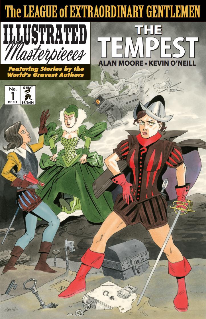 League of Extraordinary Gentlemen Tempest #1 Cover C 2nd Ptg Variant Kevin ONeill Cover