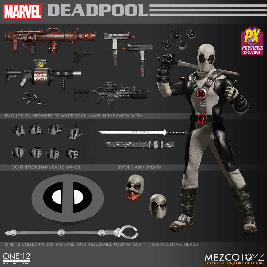 One-12 Collective Marvel X-Force Deadpool Previews Exclusive Action Figure