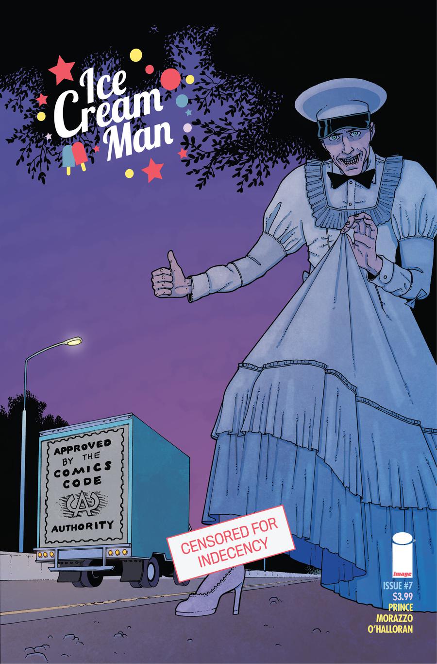 Ice Cream Man #7 Cover C Variant Martin Morazzo CBLDF Charity Censored Cover