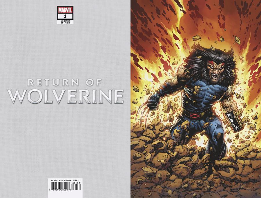 Return Of Wolverine #1 Cover V Incentive Steve McNiven Age Of Apocalypse Costume Virgin Variant Cover