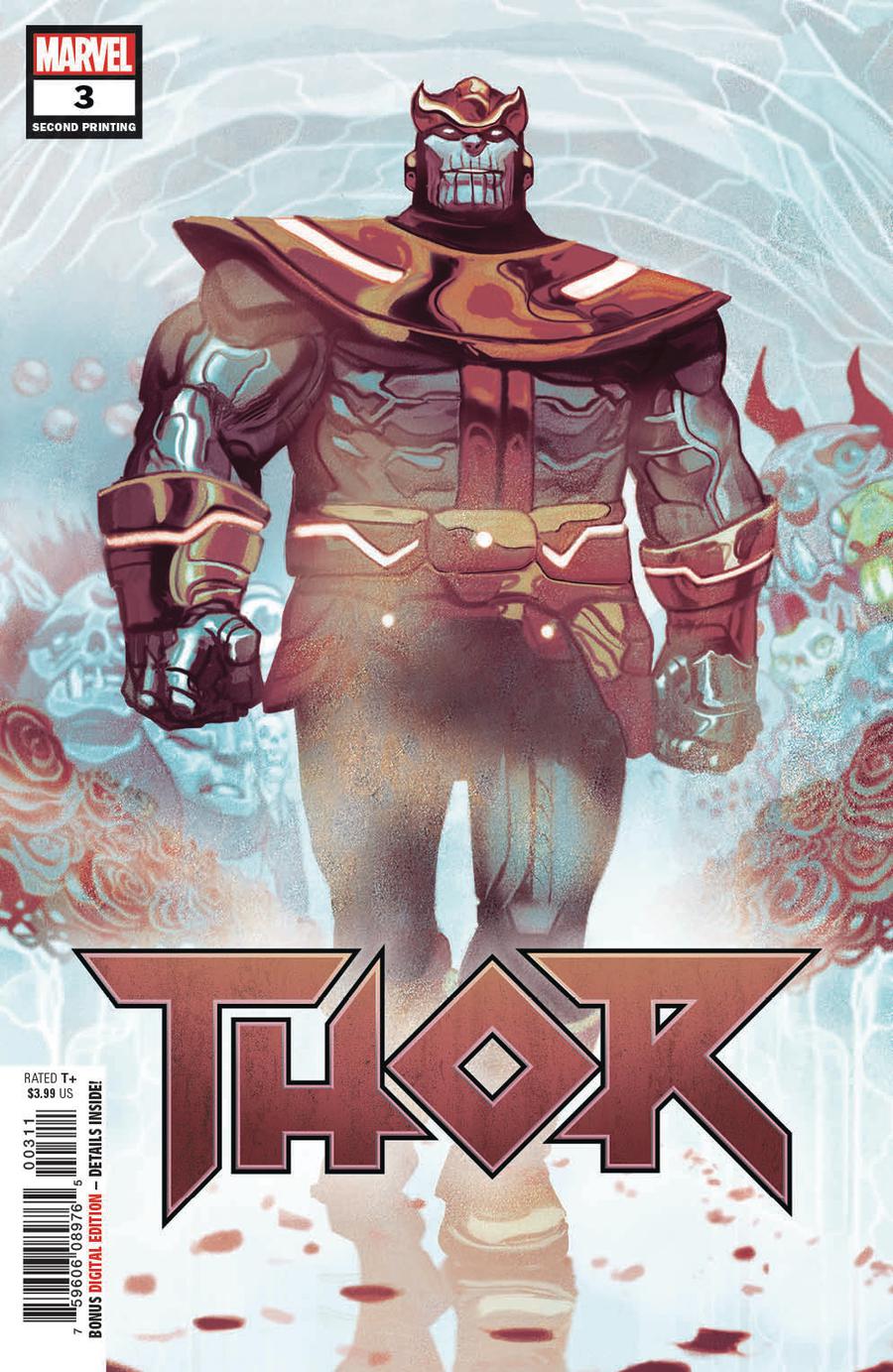 Thor Vol 5 #3 Cover D 2nd Ptg Variant Mike Del Mundo Cover