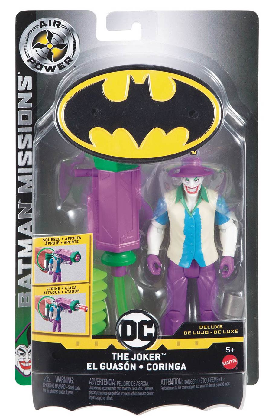 Batman Knight Missions Air Power 6-Inch Action Figure - Joker