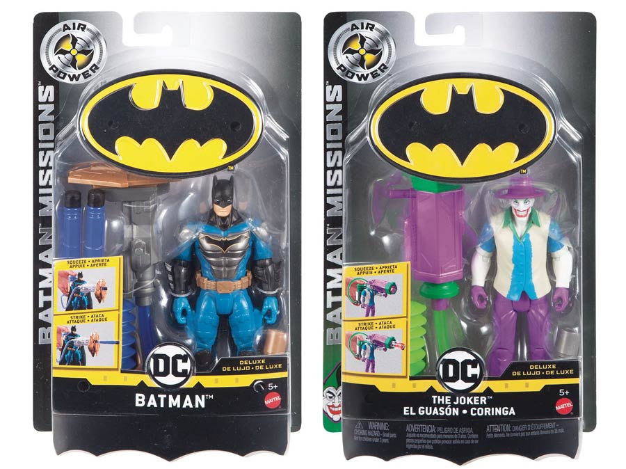 Batman Knight Missions Air Power 6-Inch Action Figure Assortment Case