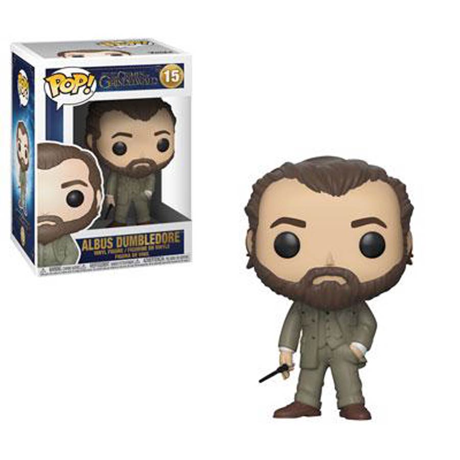 POP Movies Fantastic Beasts 15 The Crimes Of Grindelwald Albus Dumbledore Vinyl Figure
