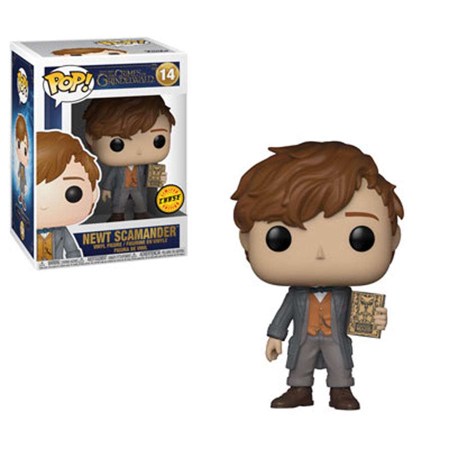 POP Movies Fantastic Beasts 14 The Crimes Of Grindelwald Newt Scamander Chase Vinyl Figure
