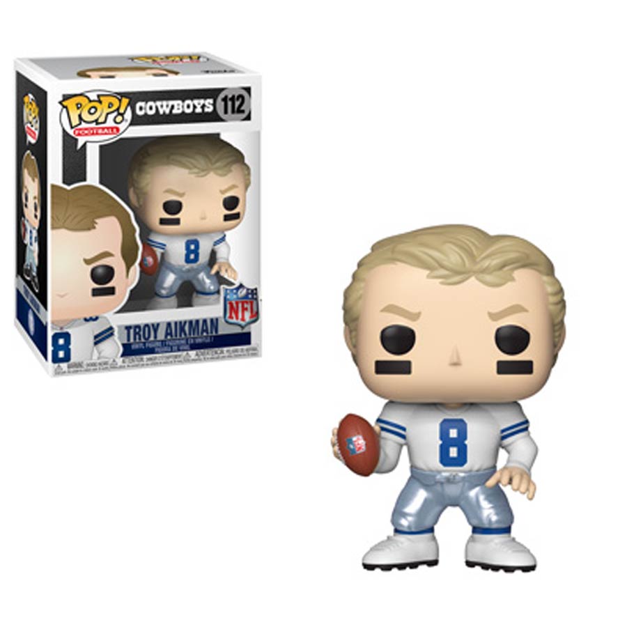 POP NFL 112 Legends Troy Aikman Vinyl Figure