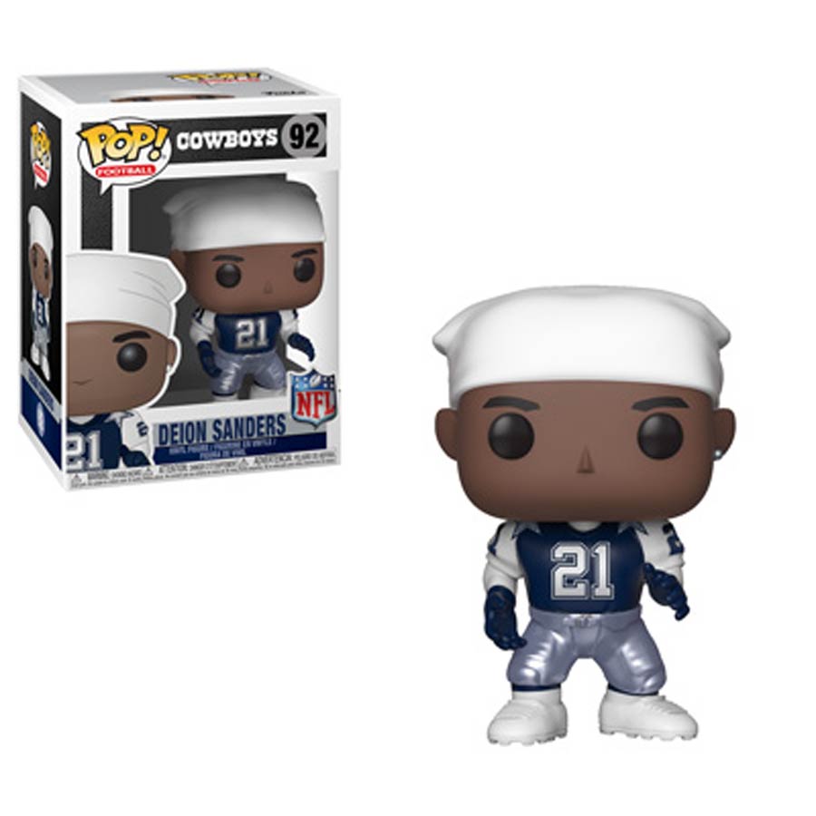 POP NFL 92 Legends Deion Sanders Throwback Vinyl Figure