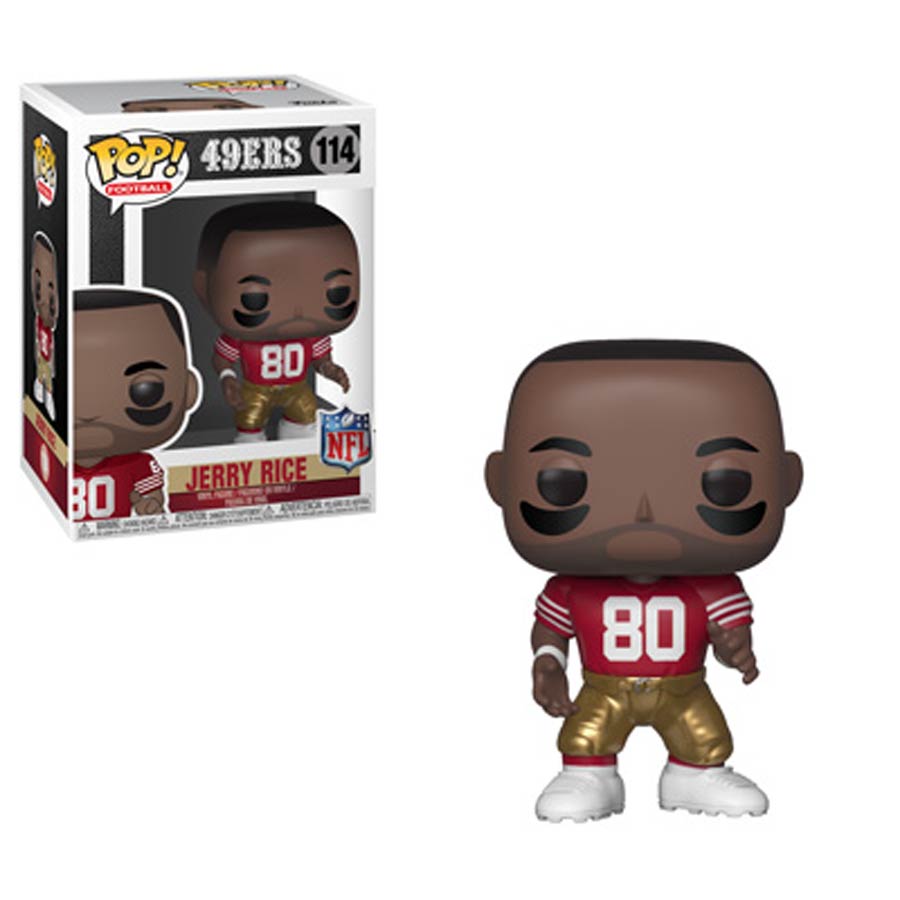 POP NFL 114 Legends Jerry Rice Vinyl Figure