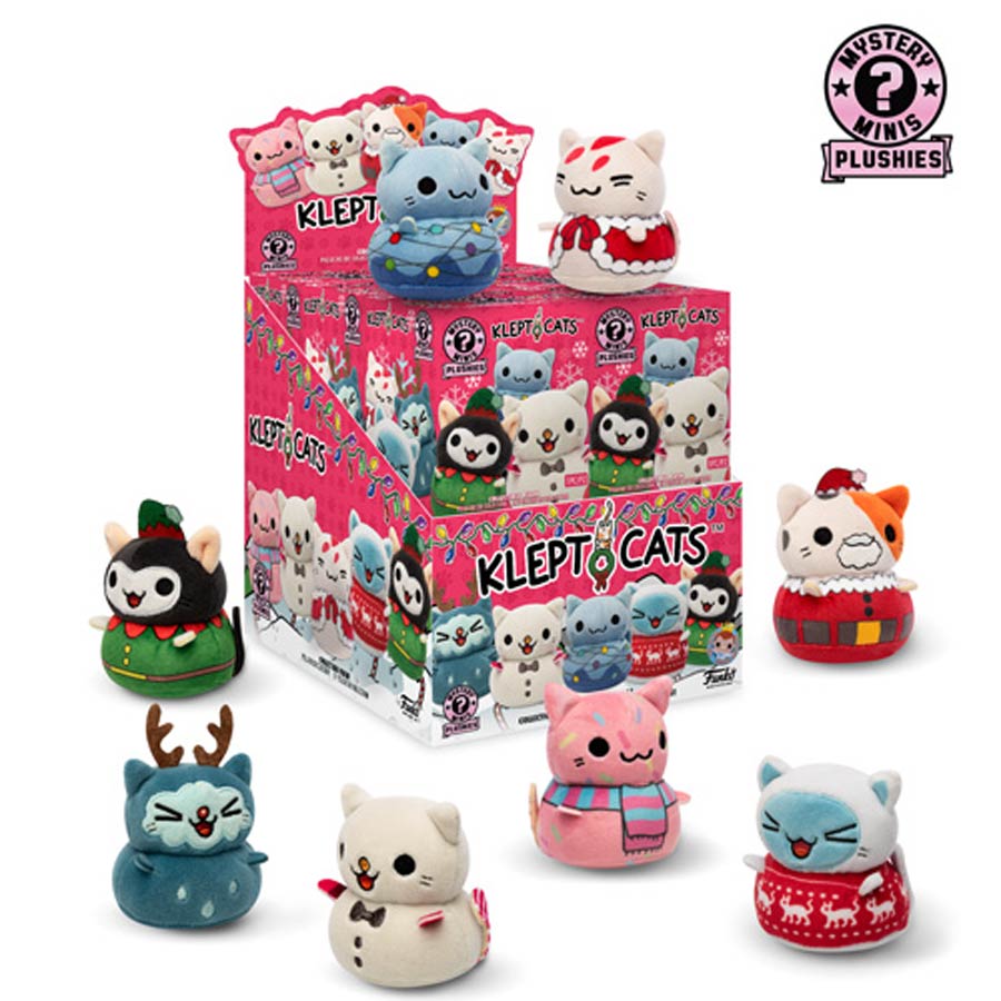 KleptoCats Holiday Mystery Mini Plushie Blind Box