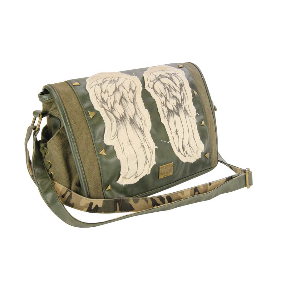 Walking Dead Daryl Wings Green Mini Messenger Bag