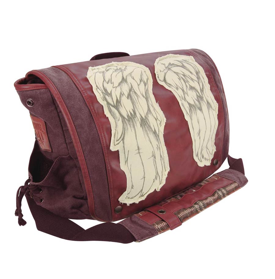 Walking Dead Daryl Wings Red Messenger Bag
