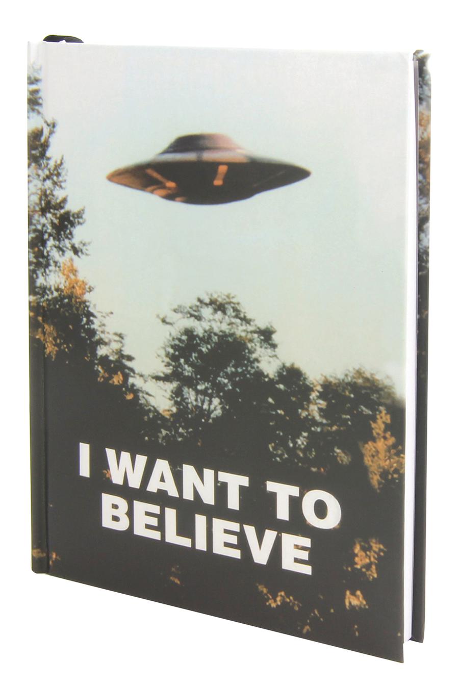 X-Files I Want To Believe Journal HC