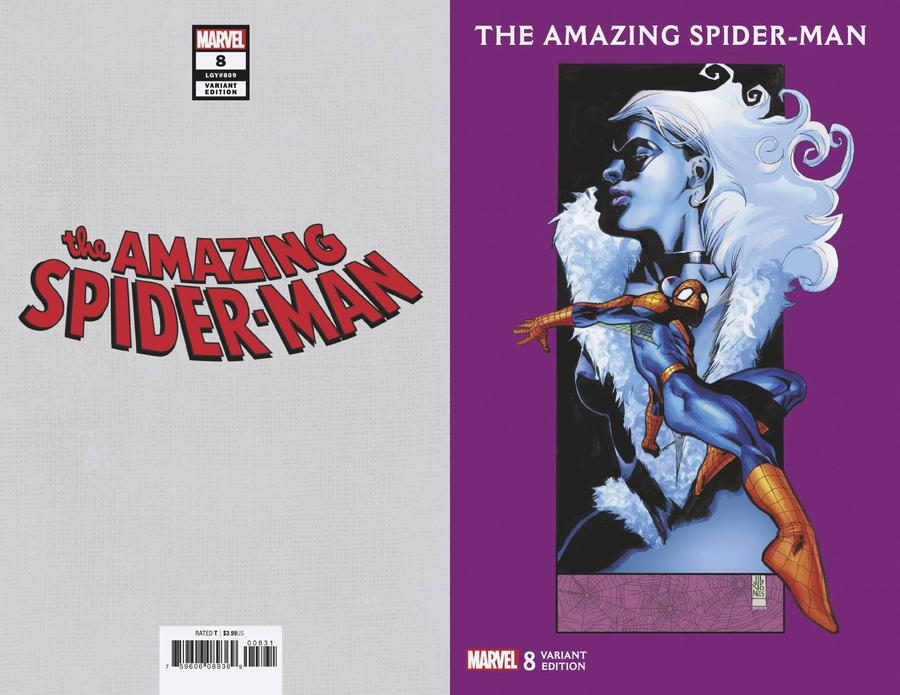 Amazing Spider-Man Vol 5 #8 Cover C Variant JG Jones Black Cat Cover