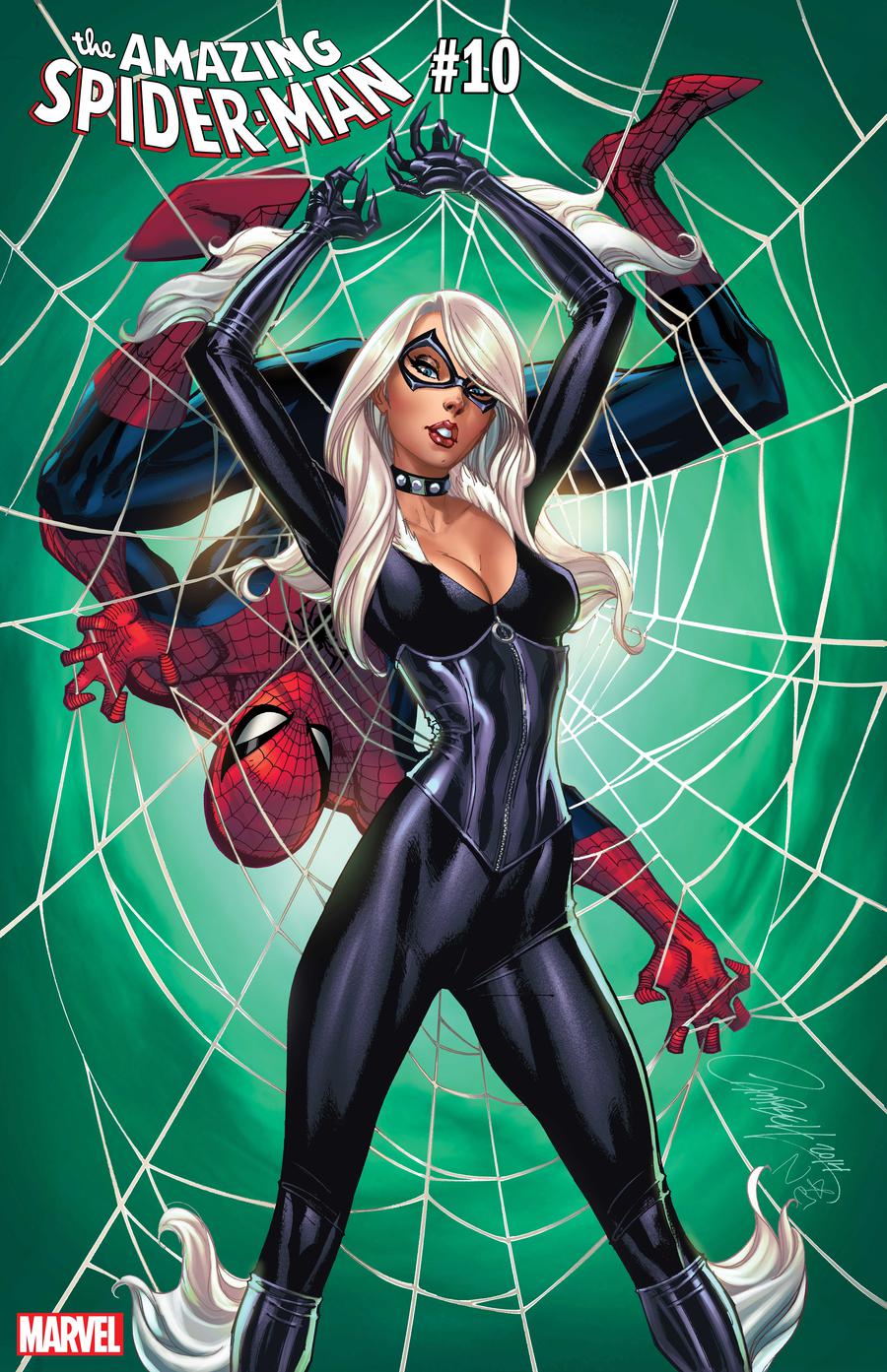 Amazing Spider-Man Vol 5 #10 Cover C Variant J Scott Campbell Black Cat Cover