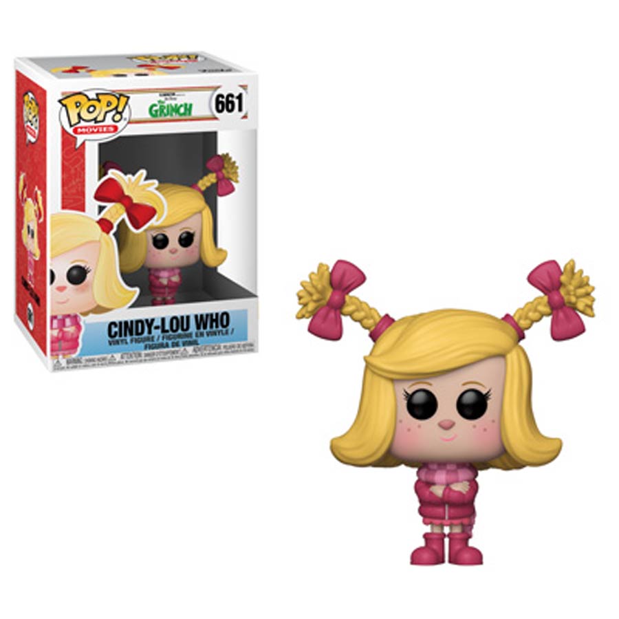 POP Movies 661 The Grinch Movie Cindy-Lou Who Vinyl Figure