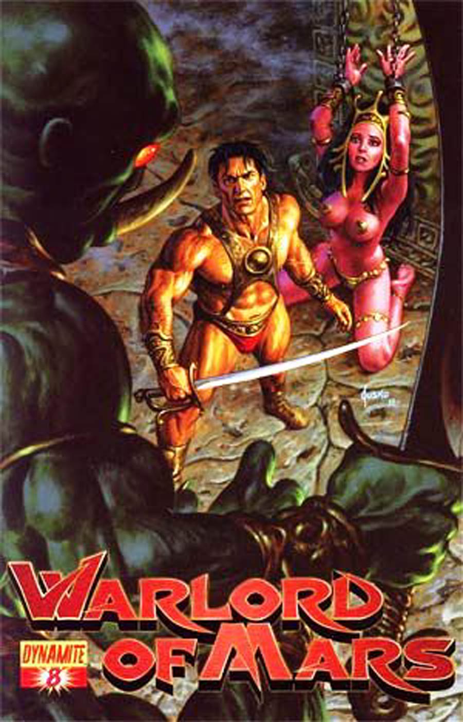 Warlord Of Mars #8 Cover A Regular Joe Jusko Cover