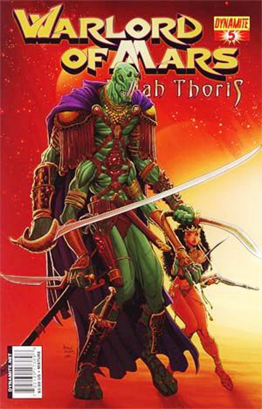 Warlord Of Mars Dejah Thoris #5 Cover A Regular Arthur Adams Cover